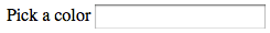 Screenshot der Farbeingabe in Firefox für Mac OSX
