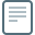 "32-Pixel-Icon eines linierten Blatts"